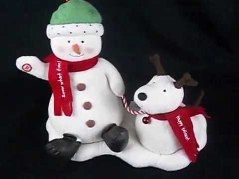 hallmark snowman and dog jingle pals