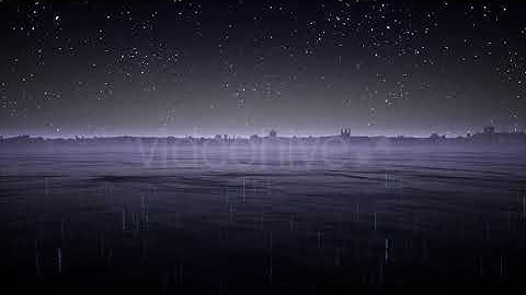 Reflection of Stars on Sea | Motion Graphics - Envato elements