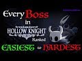 All Hollow Knight Bosses Ranked Easiest to Hardest
