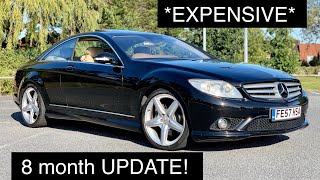 UPDATE - We bought a £100k Mercedes for £10k!! CL500! V8! 8 months on...