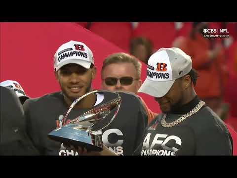 NFL on CBS StateFarm Post Game Show 2022 AFC Championship CIN@KC