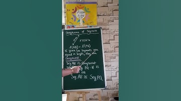 Congruence of segments,SJ A Square Academy #shorts