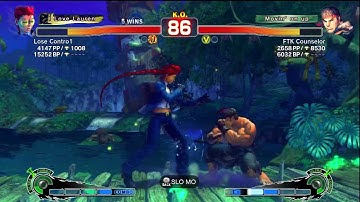 SSF4 AE 2012 - Lose Contro1 (C Viper) Vs KaizenMaster (Ryu) - Casuals