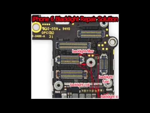 Apple iPhone 6 Backlight Repair Service Solution Dim