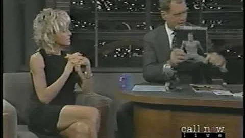 Farrah Fawcett Drugged on Letterman 2 of 2