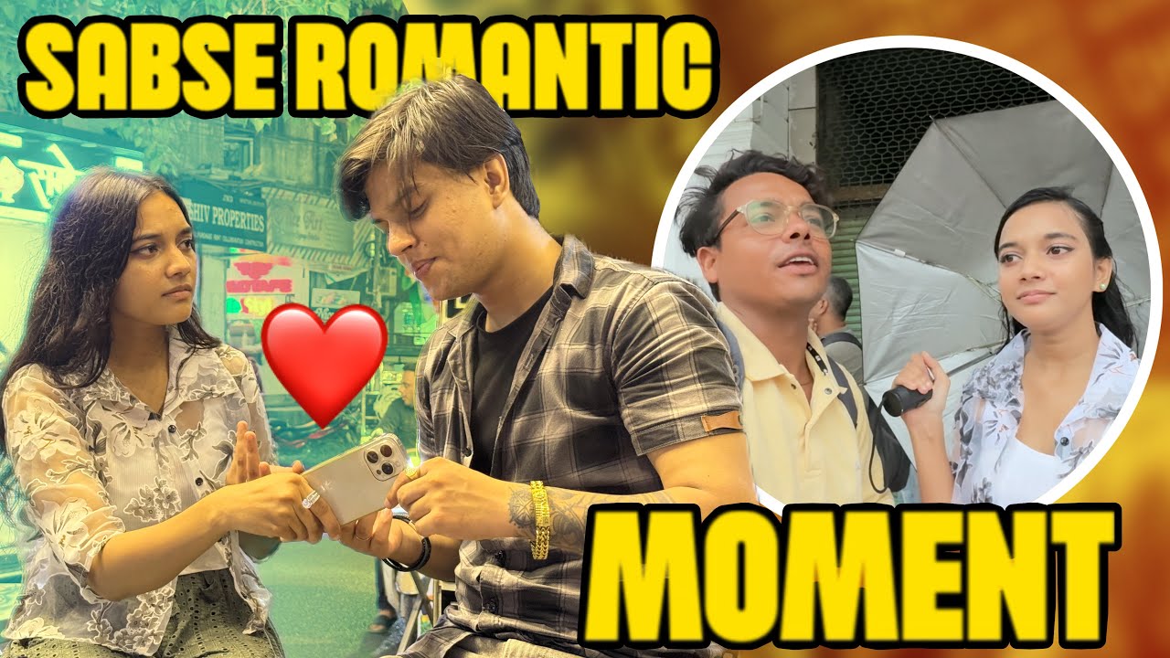  Barish Mein Unexpected Prank Uska Reaction Dekho 😂🌧️ kashish❤️ Ke Upar Romantic Prank ||Sagarshital