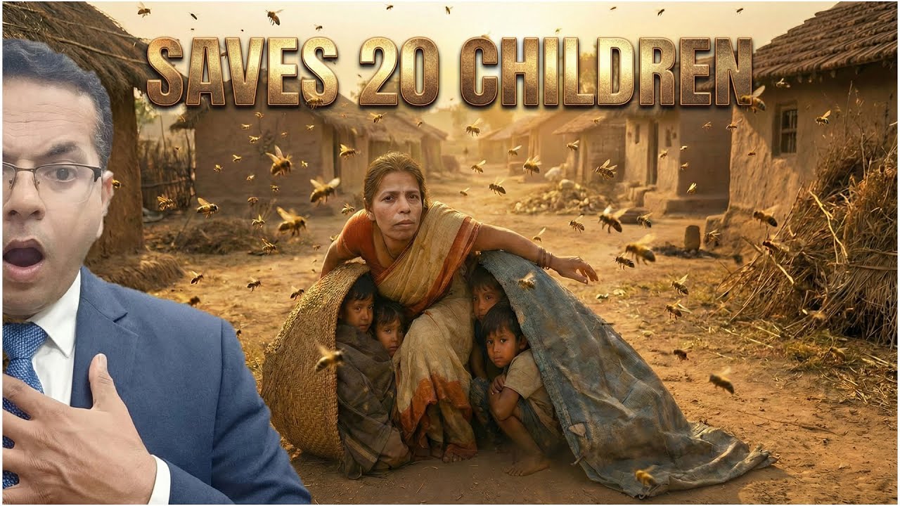 Anganwadi Cook Saves 20 Children From Bee Attack