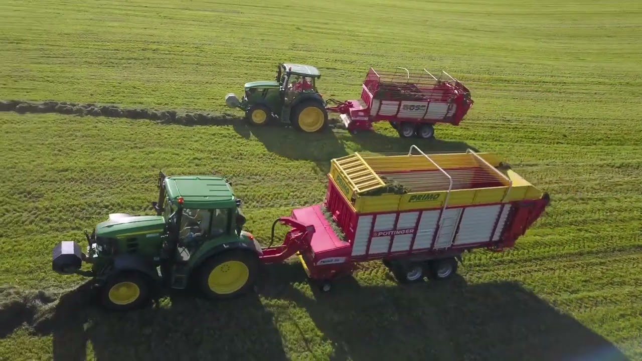 Grassilage 3.Schnitt 2020 - new upload | JohnDeere | Pöttinger | Fendt |Krone
