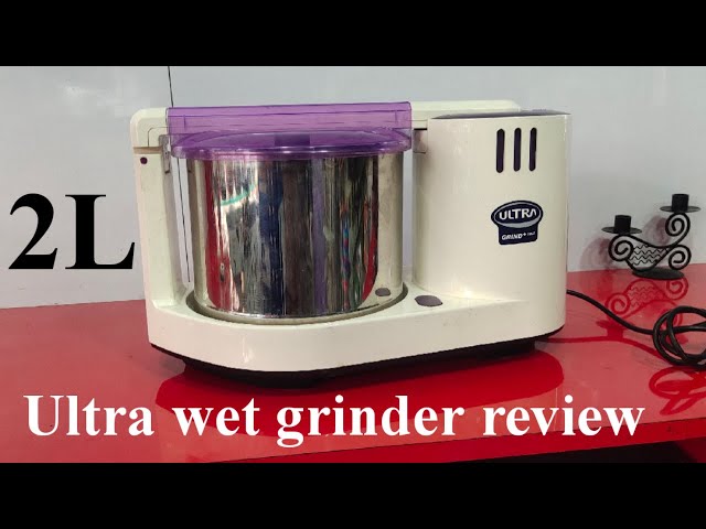 Elgi Ultra Grind+ Gold Table Top Wet Grinder, 2L (White/ Purple