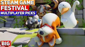 Top 10 Multiplayer Indie Game Picks - Steam Game Festival Autumn Edition