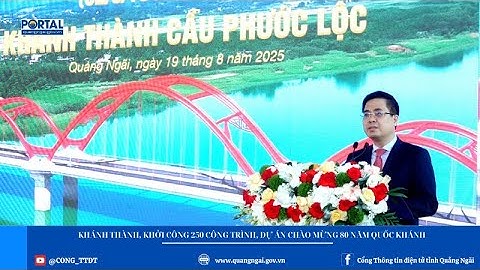 Khánh thành, khởi công 250 công trình, dự án chào mừng kỷ niệm 80 năm Quốc khánh