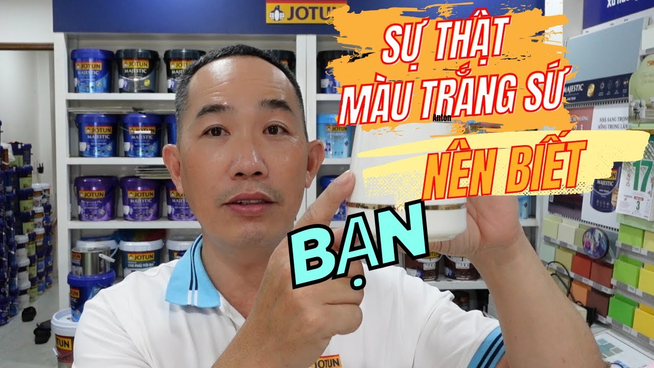 Tư vấn chọn màu Trắng Sứ của sơn Jotun và Dulux| Minhnguyenhouse - youtube