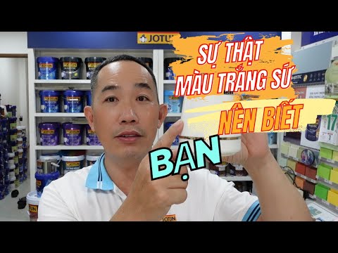 Video Tư vấn chọn màu Trắng Sứ của sơn Jotun và Dulux| Minhnguyenhouse - youtube