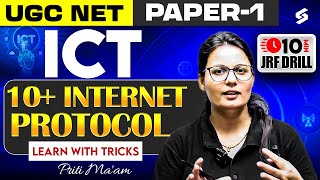 UGC NET Paper 1 | UGC NET ICT Protocols | Protocols ICT UGC NET Dec 2025 by Priti Mam