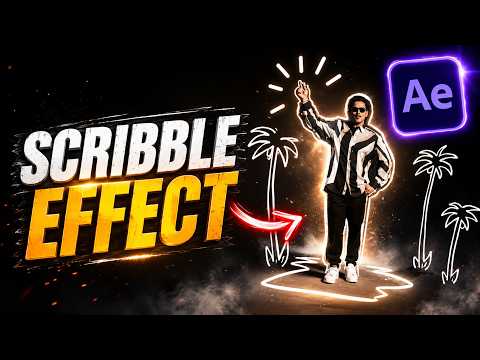How to Make Scribble Animation in After Effects FAST!