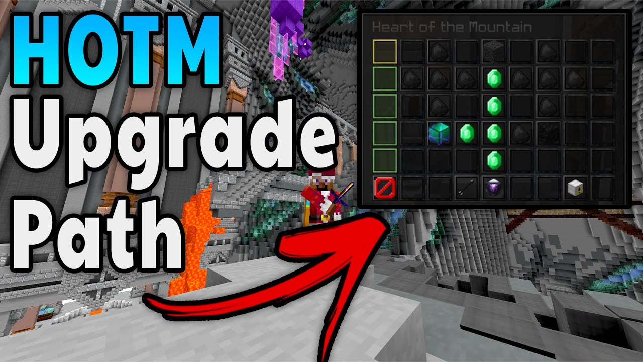 Hypixel Skyblock Heart Of The Mountain Upgrade Path (Dwarven Mines