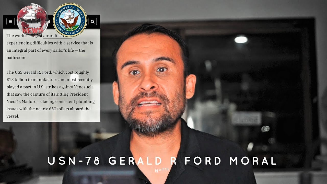 No.³⁷⁵ CVN-78 Gerald R Ford Problemas de moral y VCHT