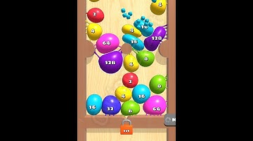Rainbow Blob Merge 3D 2048 #ballgamezone #blobmerge3d #short #youtubeshorts #shortsfeed #shorts #fyp
