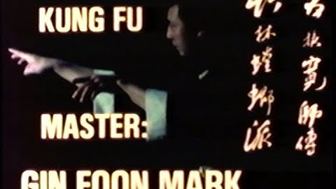 Kung Fu Master: Gin Foon Mark - Documentary