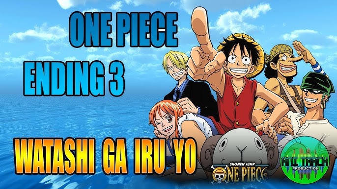 One Piece Ending 3 Karaoke Tomato Cube - Watashi ga iru Yo #anime