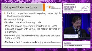 Perspective from health economics | David Rein, PhD