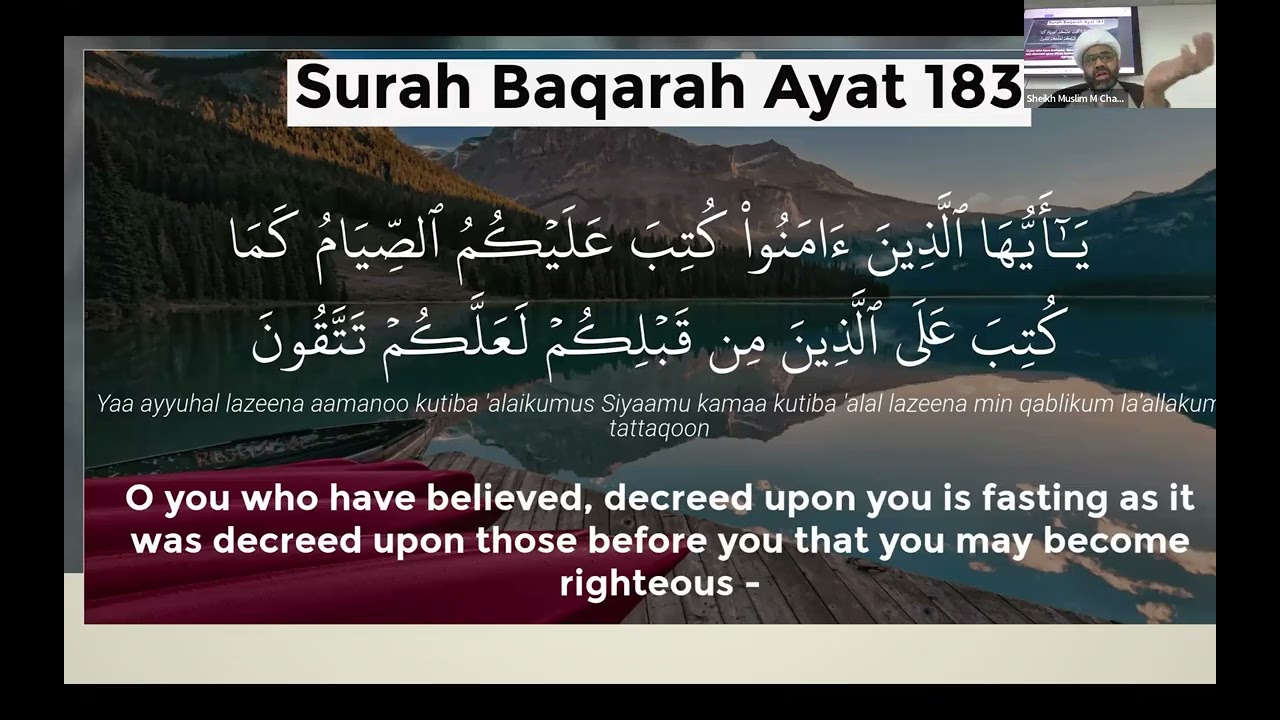 Preparing Ourselves for Ramadan Physically, Mentally, and Spiritually with Sheikh Muslim Chawla