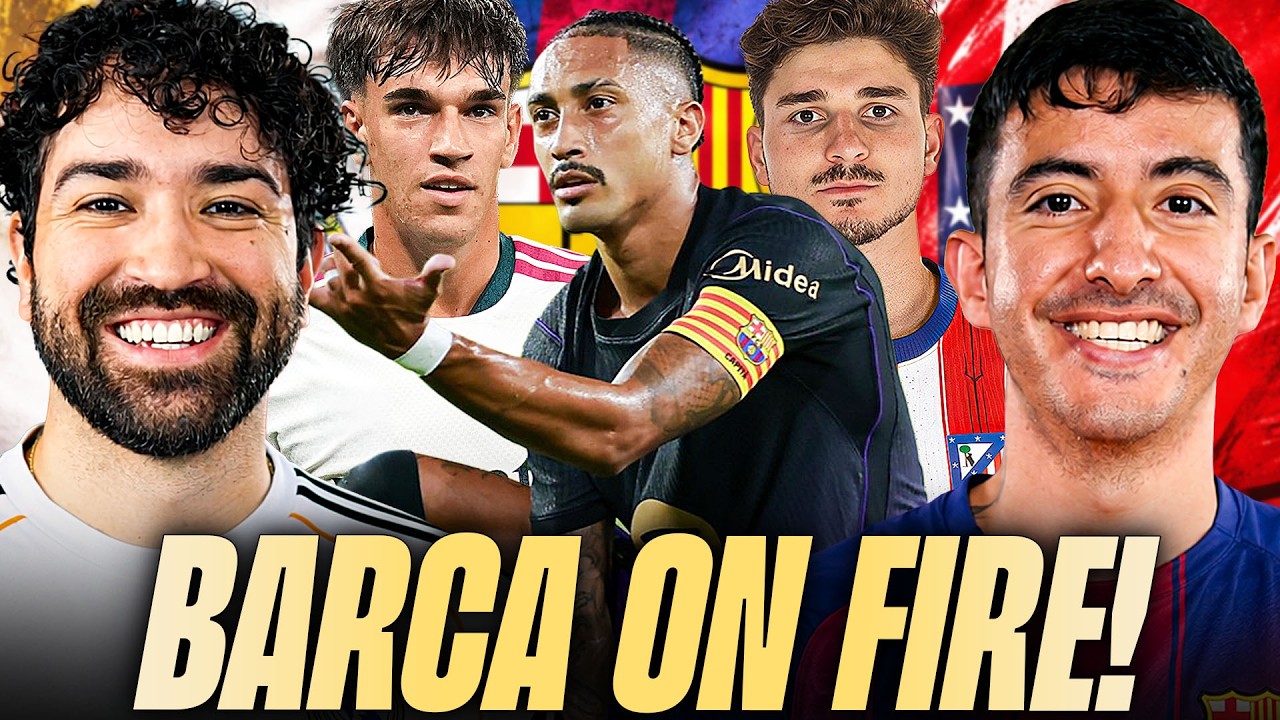 Barcelona DESTROY Elche 5-0 & Real Madrid SURVIVE Espanyol 2-1!