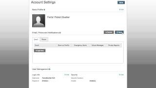 Holy Trinity Catholic Middle School - Setting Up Edline Account and User Settings Video