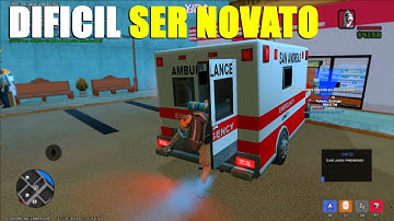 SOFRI SENDO NOVATO NO VIDA SOCIAL RP - GTA SAMP RP