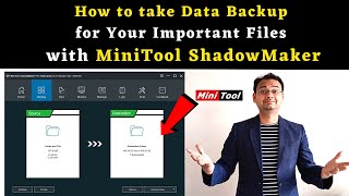 How to take Data Backup for Your Important Files - MiniTool ShadowMaker Software Review (Hindi) screenshot 4