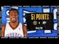 Durant westbrook  ibaka go off for okc in ot w  nbatogetherlive classic game