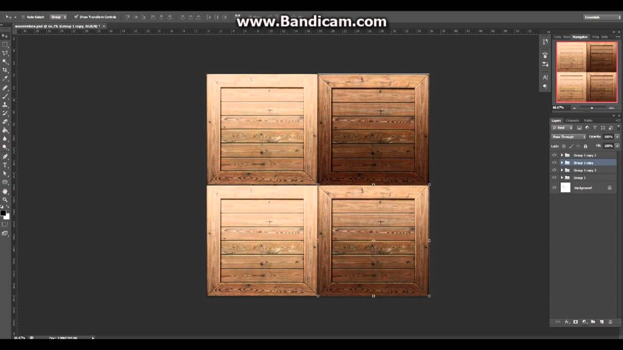 Woodenbox texture painting. - YouTube