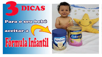 O que fazer para o bebê pegar a mamadeira?