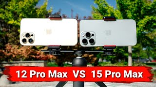 iPhone 15 Pro Max vs 12 Pro Max Camera Video Test