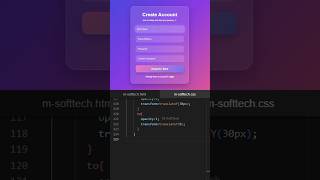 How to Create Responsive Registration Form in HTML & CSS | Responsive Registration Form #login