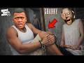GTA V : Franklin got Trapped by Granny in Horror House ! in Telugu