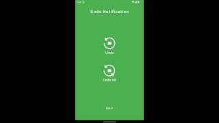 UndoNotification Android App screenshot 3