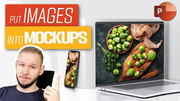 How to use Mockups in PowerPoint - Put pictures into mockups ✅🔥