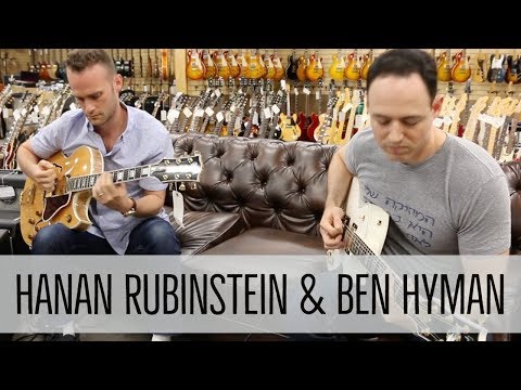 Hanan Rubinstein & Ben Hyman playing a Gibson Byrdland Custom & Gibson Les Paul Supreme