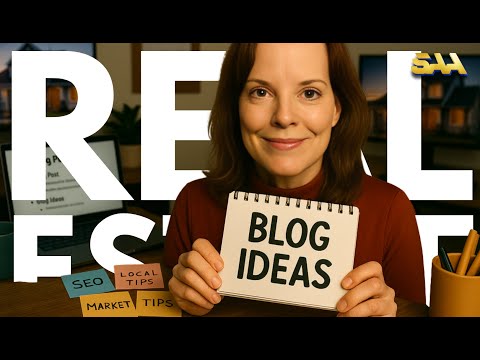 Video thumbnail: 22 Awesome Real Estate Blog Ideas: Get More clients