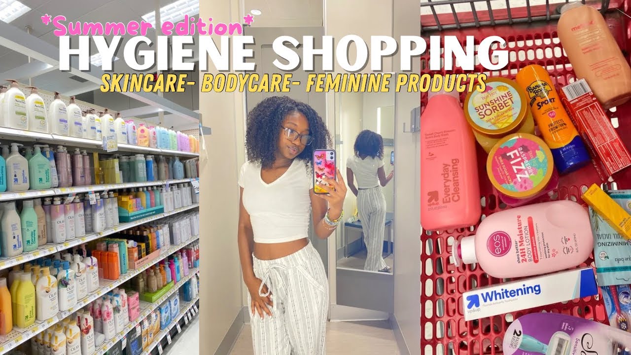 COME HYGIENE SHOPPING WITH ME| Target finds,Walmart finds + hygiene tips, haul & more!
