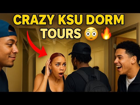 SHE INVITED ME IN KSU DORM TOURS