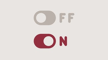 Stylish Toggle Button with Merging On/Off Letter Animation on Switch using Pure HTML & CSS