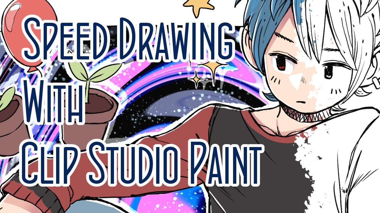 Speed Drawing / Painting with Clip Studio Paint Ex - YouTube