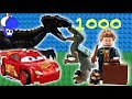 Lego jurassic world cars  fantastic beasts crossover  1000 subscriber special