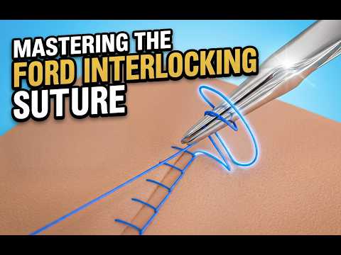 Ford Interlocking Suture Pattern | 3D Medical Animation