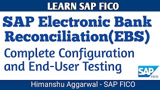 SAPFICO Electronic Bank Statement Configuration and Testing screenshot 4