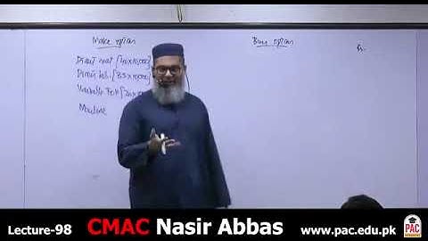 CAF 03 | CMA | LECTURE # 98 |BY SIR NASIR ABBAS | SEPTEMBER 2024 ATTEMPT