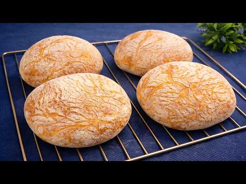 Round CIABATTA❗Masterpiece from an Italian baker❗New easy method❗