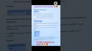 Part-4 ||DBMS practical questions|| complete SQL in one short *BCA&B.tech (SQL important questions)